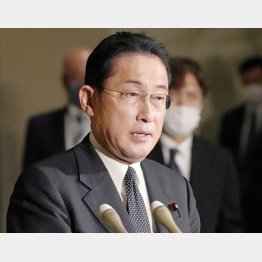 だらだらと「まん延防止等重点措置」だけじゃ…（岸田首相）／（Ｃ）共同通信社