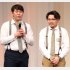 オズワルドの伊藤俊介（右）との兄妹共演が話題に（Ｃ）日刊ゲンダイ