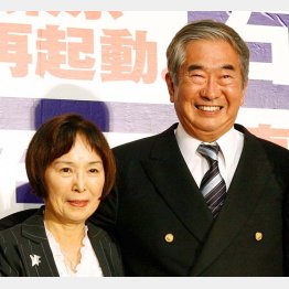 石原慎太郎・典子夫妻（Ｃ）日刊ゲンダイ