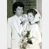 三浦友和との結婚式（1980年）／（Ｃ）日刊ゲンダイ