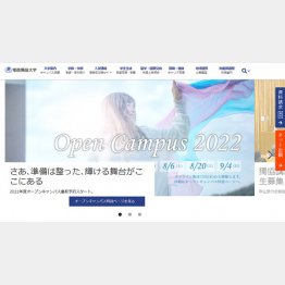 （姫路獨協大学の公式HP）