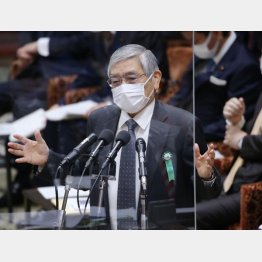 日銀の黒田東彦総裁（Ｃ）日刊ゲンダイ