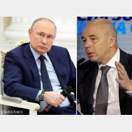 とうとう総攻撃を開始（ロシアのプーチン大統領）、シルアノフ財務相（右）がG20会議にオンラインで出席した（Ｃ）ロイター
