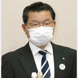 山口県阿武町の花田憲彦町長（Ｃ）共同通信社