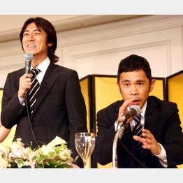 ナインティナインの矢部浩之（左）と岡村隆史（Ｃ）日刊ゲンダイ