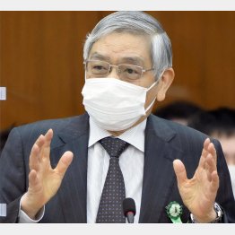 自身の緩和政策に合致する部分だけ抜粋（日銀の黒田東彦総裁）／（Ｃ）日刊ゲンダイ