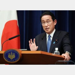 「私の判断で」は何やらとっても評判悪い…（15日の岸田首相の会見）／（Ｃ）ＪＭＰＡ