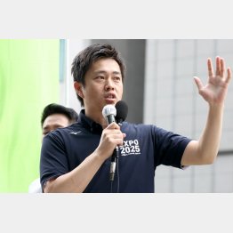 街頭演説こそ勇ましいが実のところの財源は明らかにしていない（日本維新の会の吉村洋文副代表）／（Ｃ）日刊ゲンダイ