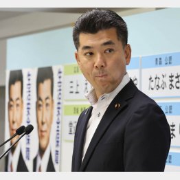 提案型は大失敗（参院選・立憲民主党開票センターで、浮かない顔の泉健太代表＝10日）／（Ｃ）日刊ゲンダイ