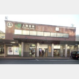 観光の玄関口・上諏訪駅（Ｃ）日刊ゲンダイ