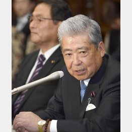 参議院議長時代の伊達忠一氏（2016年）／（Ｃ）共同通信社