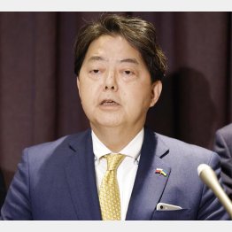 岸田首相の名代でTICAD（アフリカ開発会議）に出席中の林外相（Ｃ）共同通信社