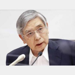 金融政策を変更？（日銀の黒田東彦総裁）／（Ｃ）共同通信社