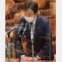 大串副大臣は連日タジタジ（Ｃ）日刊ゲンダイ