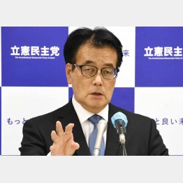 富裕層の税負担軽減の方向修正するだけで約12兆9000億円税収増（立憲民主の岡田克也幹事長）／（Ｃ）日刊ゲンダイ