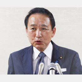 「旧統一教会の問題に抱きつかれてしまい」とも発言した葉梨康弘法相（Ｃ）共同通信社