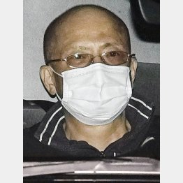 京都・山科署に入る田中幸雄容疑者（Ｃ）共同通信社