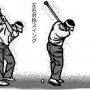 日本人は身体の回転に沿ってクラブを振り抜くスイングのほうが向いている