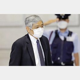 4月の任期まで居直りか（日銀の黒田東彦総裁）／（Ｃ）共同通信社