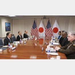 日米の連携強化を確認（Ｃ）共同通信社