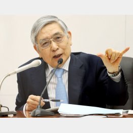 無責任（日銀の黒田東彦総裁＝代表撮影）