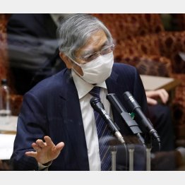 “禁じ手”もいとわず（日銀の黒田東彦総裁）／（Ｃ）日刊ゲンダイ