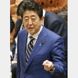 安倍元首相の答弁も迷走した（Ｃ）日刊ゲンダイ