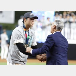 MVPを獲得した大谷翔平（Ｃ）ロイター／USA TODAY Sports