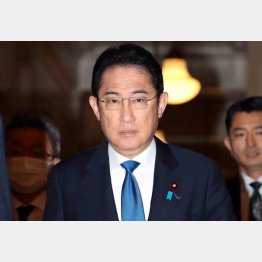 取り繕いがほころばないうちに…（岸田首相）／（Ｃ）日刊ゲンダイ