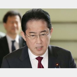 問題連発Jアラートでも内心はニンマリ（岸田首相）／（Ｃ）共同通信社