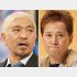 松本人志（左）と中居正広（Ｃ）日刊ゲンダイ