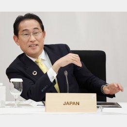 リーダー気取りで有頂天。岸田首相が踏み出した危険な一歩（代表撮影）