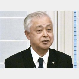 日本原子力発電の村松衛社長（Ｃ）共同通信社