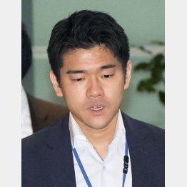 息子の悪ふざけを黙認？（長男・翔太郎氏）／（Ｃ）共同通信社