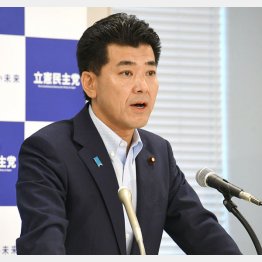 「悩む立憲」と言われているが…（立憲民主党の泉健太代表）／（Ｃ）日刊ゲンダイ