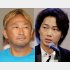 ガーシーこと東谷容疑者（左）と綾野剛（Ｃ）日刊ゲンダイ