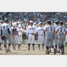 2019年夏の甲子園に初出場した飯山（長野）／（Ｃ）日刊ゲンダイ