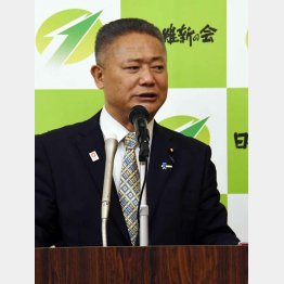 維新はイケイケ（日本維新の会の馬場伸幸代表）／（Ｃ）日刊ゲンダイ