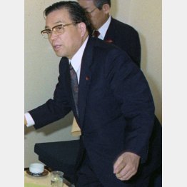 宮沢派の阿部文男事務総長（Ｃ）共同通信社