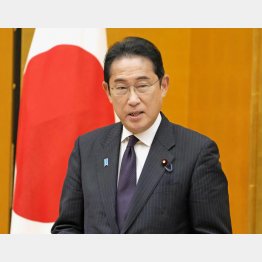 岸田首相の「責任を持つ」発言の軽さ…（Ｃ）共同通信社