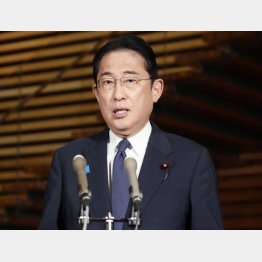 あまりに身勝手な強引論法だ（岸田首相）／（Ｃ）共同通信社