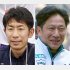 立教大の上野裕一郎前監督（左）と青山学院大の原晋監督（Ｃ）日刊ゲンダイ