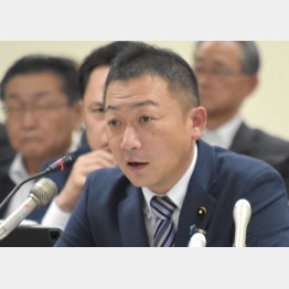 秋田県議会での高橋豪議員（本人提供）