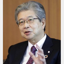 第一三共の真鍋淳会長兼CEO（Ｃ）共同通信社