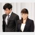 藤島ジュリー景子氏（右）と東山紀之氏（Ｃ）日刊ゲンダイ