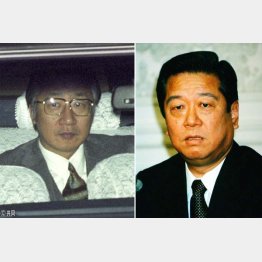 赤松幸夫弁護士（左）と小沢一郎氏。差しの話し合いで何があったのか（Ｃ）日刊ゲンダイ