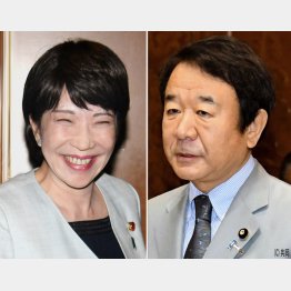 ともにタカ派の安倍シンパ（高市早苗経済安保相と青山繁晴参院議員）／（Ｃ）日刊ゲンダイ