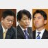 名前が挙がっても…（左から加藤勝信元官房長官、田村憲久元厚労相、小泉進次郎元環境相）／（Ｃ）日刊ゲンダイ