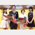 孫娘2人も大喜び（提供写真）