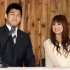 結婚会見時の井上康生氏と東原亜希（2008年）（Ｃ）日刊ゲンダイ